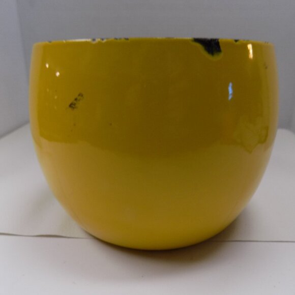MCM DANSK Kobenstyle Yellow Enamel Tall Bowl Jens Quistgaard IHQ France Retro - Picture 3 of 12